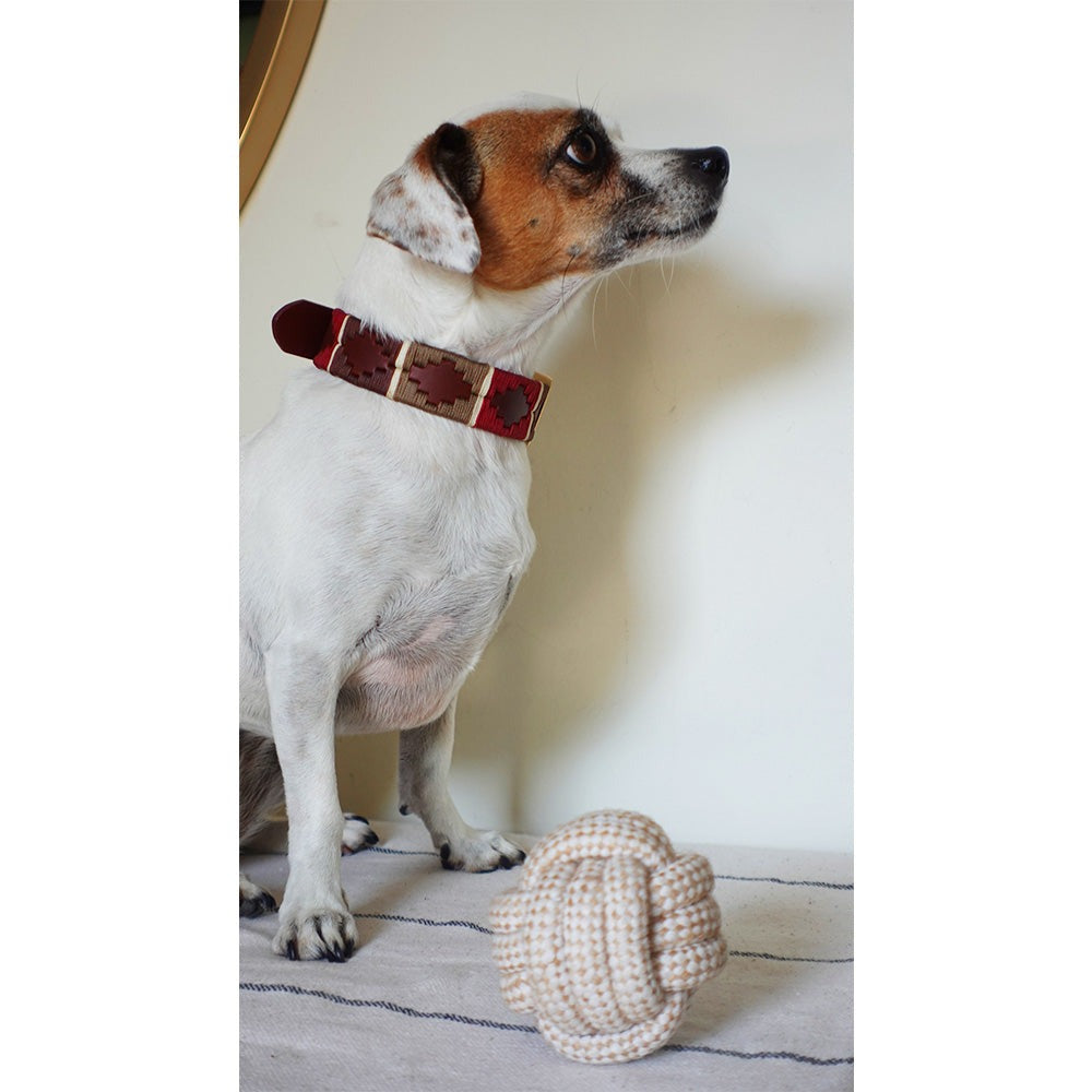 Aztec-Leather-Handmade-Dog-Collar-3