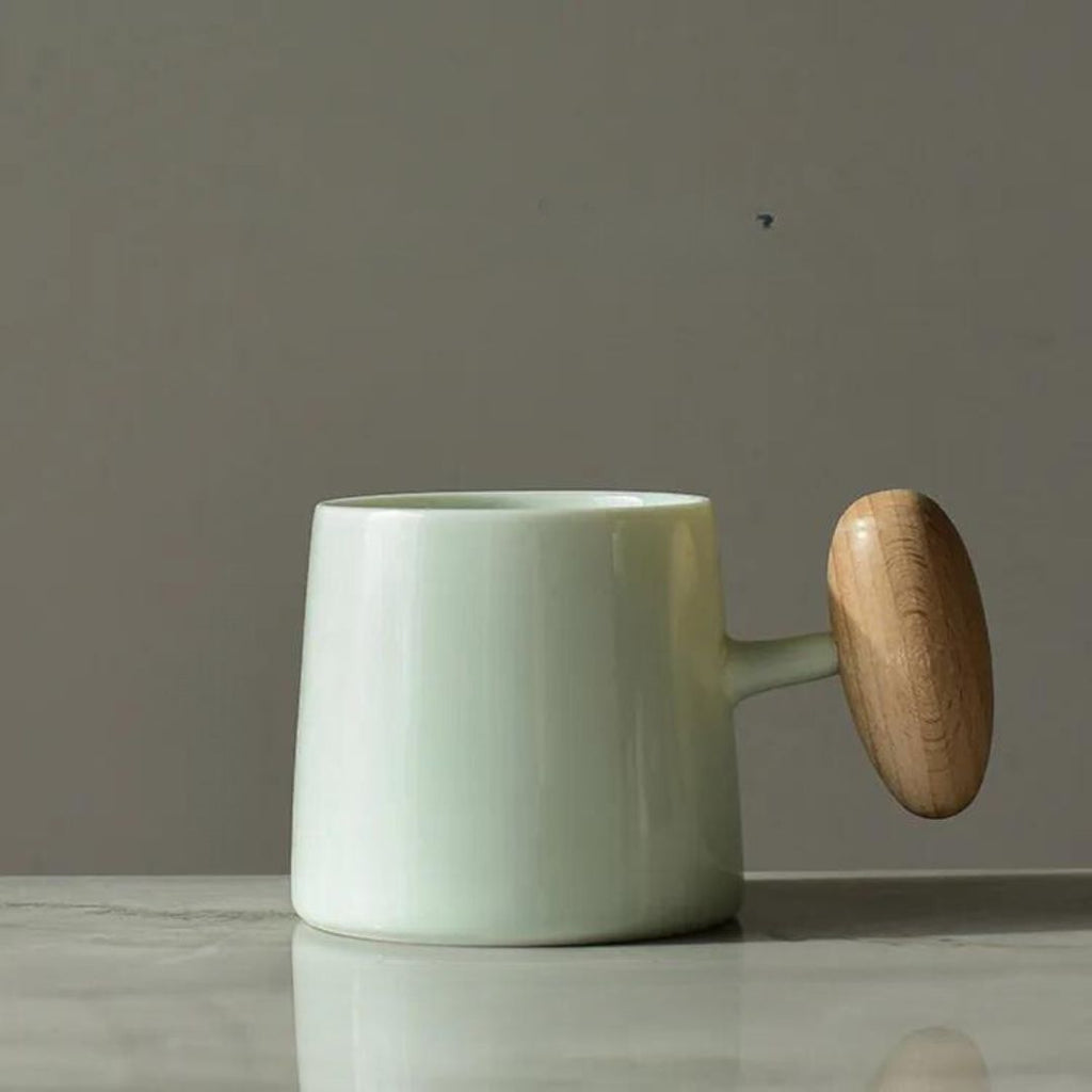Ceramic-Mug-with-Wood-Handle-green