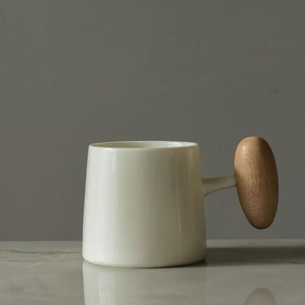 Ceramic-Mug-with-Wood-Handle- white 3